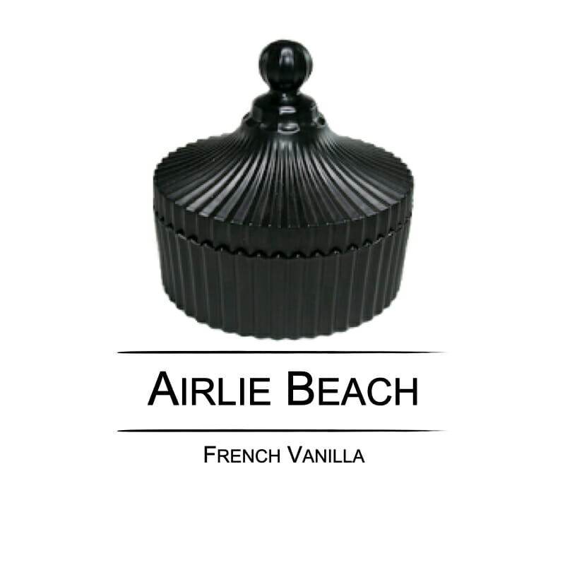 Cove Black Carousel Candle Airlie Beach Fragrance