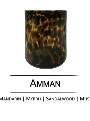 Cove Grande Cheetah Candle | Amman Fragrance