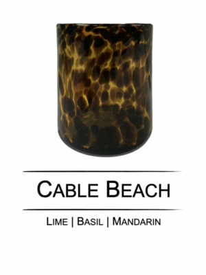Cove Grande Cheetah Candle | Cable Beach Fragrance