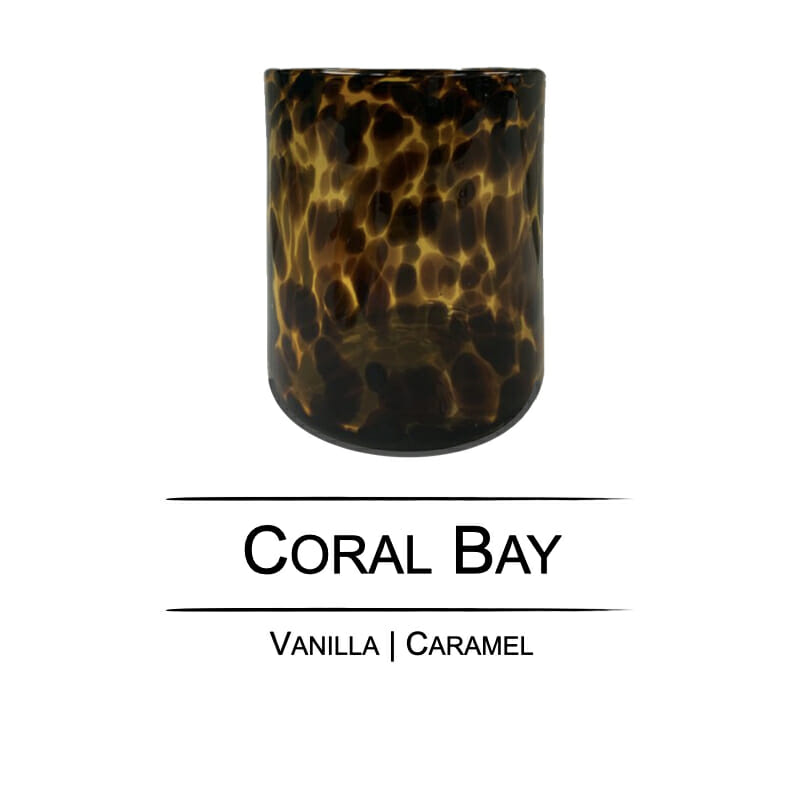 Cove Grande Cheetah Candle | Coral Bay Fragrance