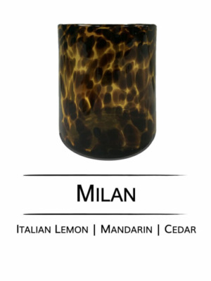 Cove Grande Cheetah Candle | Milan Fragrance