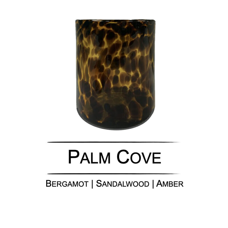 Cove Grande Cheetah Candle | Palm Cove Fragrance