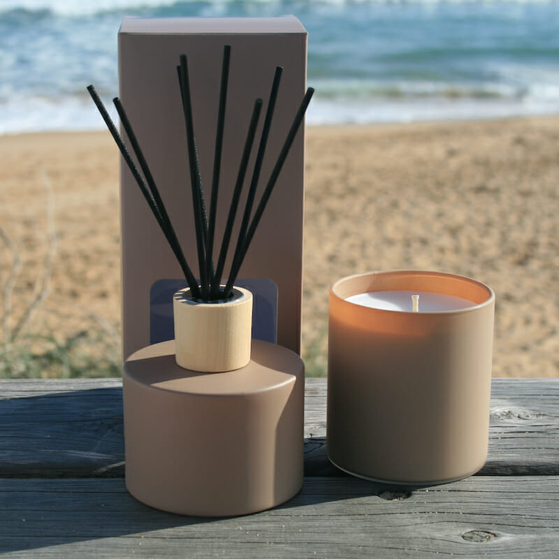 Cove Reef Sand Candle and Sand Diffuser Bundle Surf