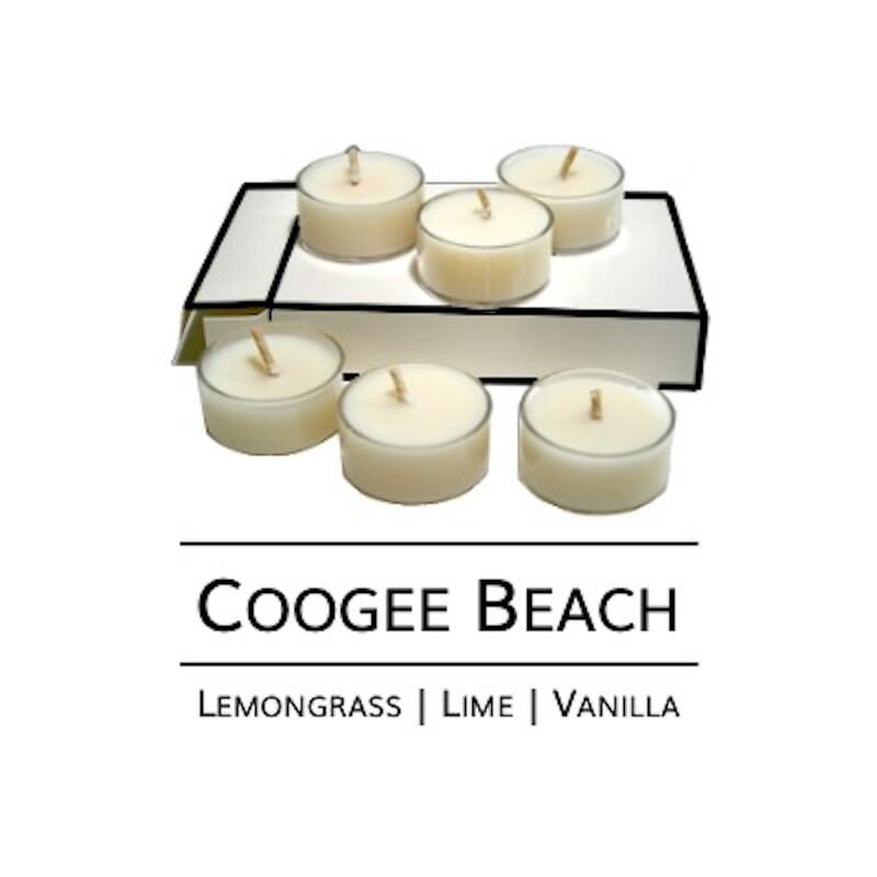 Cove Tea Light Candle with Coogee Beach Fragrance