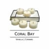 Cove Candles Coral Bay Tea Lights