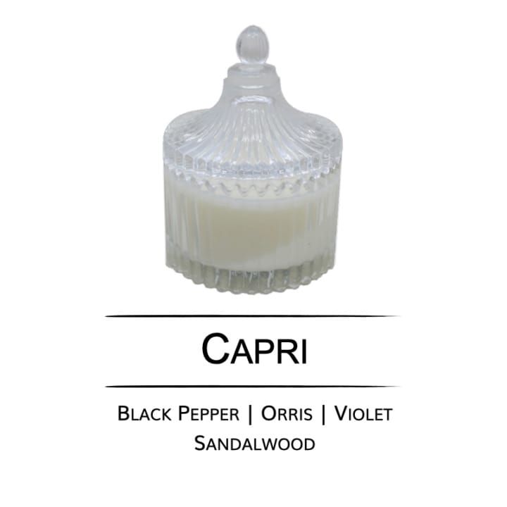 Capri Fragrance | Petite Carousel Candle