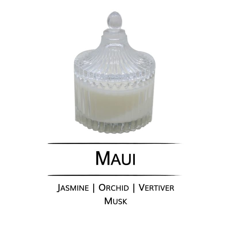 Maui Fragrance | Petite Carousel Candle